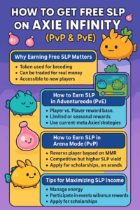 Get free slp on axie infinity